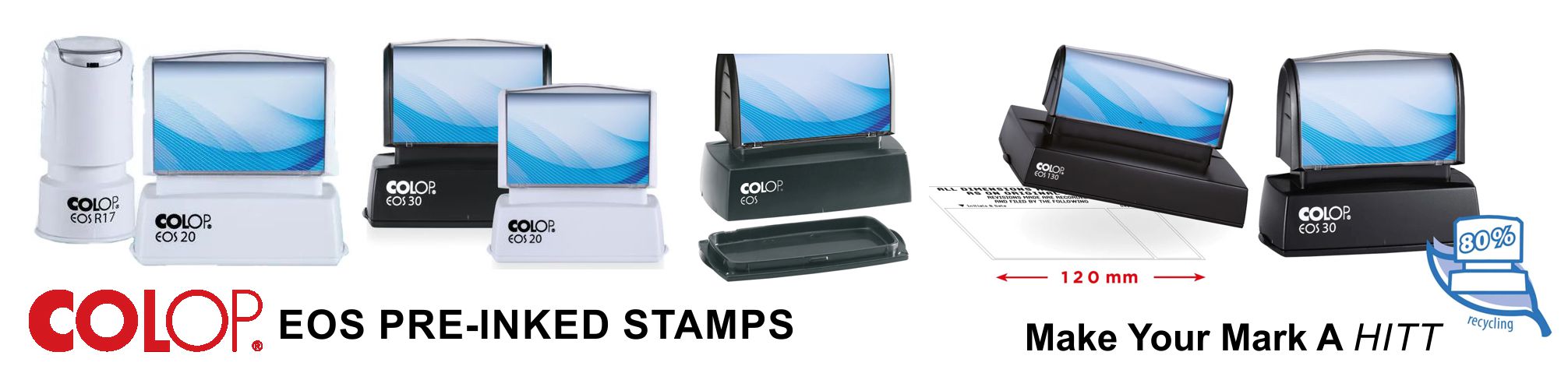 COLOP EOS Pre-Inked Stamps
